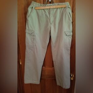 Men's Columbia Casual Cargo Pants - Beige